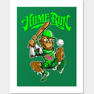 Home Run Baseball Posters and Art